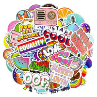 Be Cool Waterproof Vinyl Stickers (100 stickers)