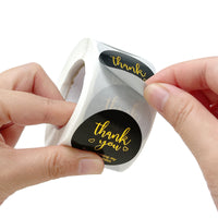 Thank You for Supporting My Small Business Sticker Roll 1.5" Label Stickers (500 stickers)