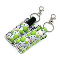 Tennis Chapstick Holder Keychain (set of 10)