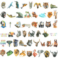 Majestic Creatures Waterproof Vinyl Stickers (100 stickers)