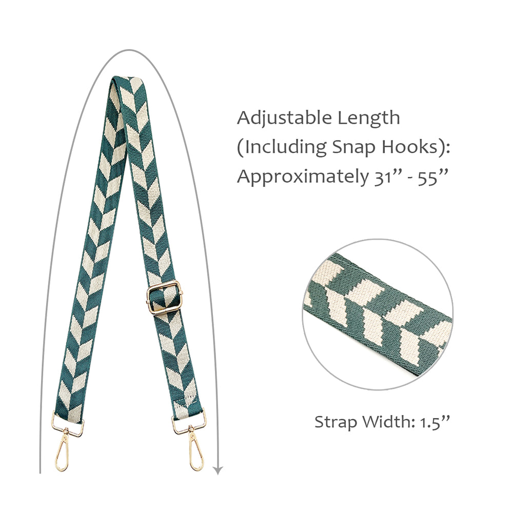 Green Arrow Adjustable Bag Strap