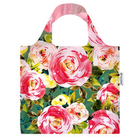 Pink Peonies Allybag Foldable Eco-Friendly Reusable Bag