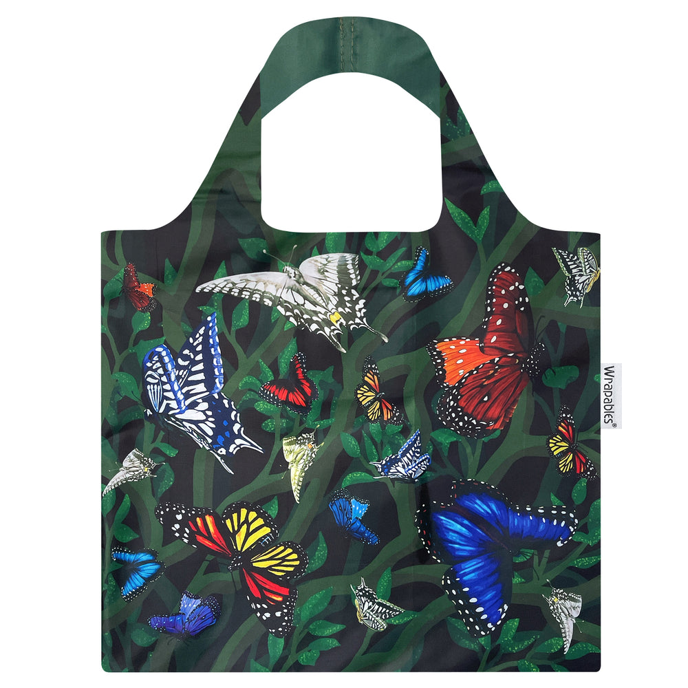 Majestic Butterflies Allybag Foldable Eco-Friendly Reusable Bag