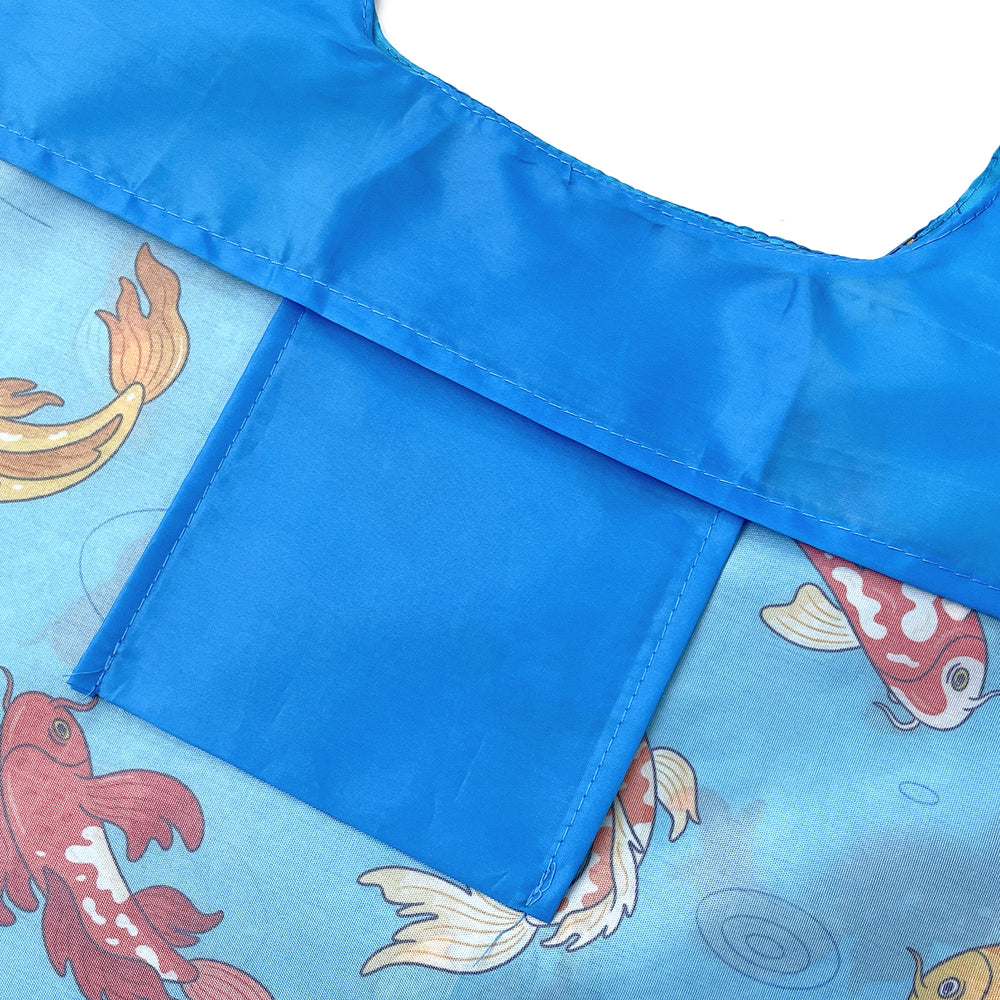 Koi Fish Allybag Foldable Eco-Friendly Reusable Bag