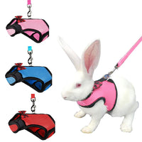 Rabbit Soft Bow Harness and Leash