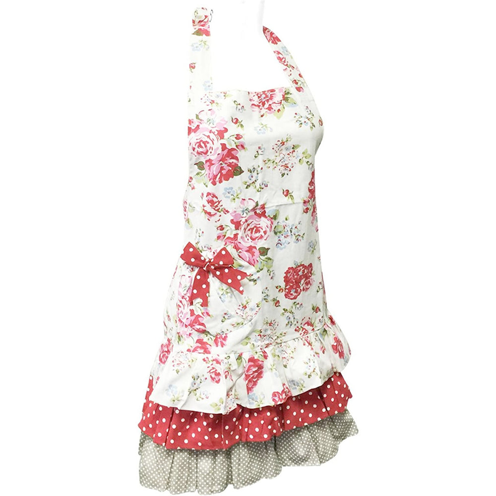 Country Rose Sweetheart Apron (Adult & Child)